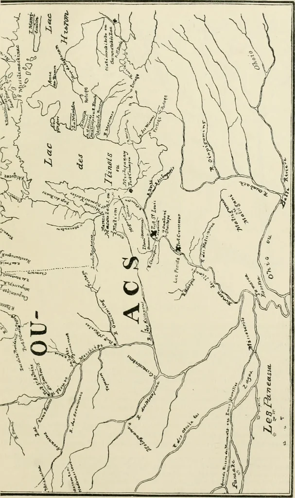 An illustration from Narrative and critical history of America, 1884, leaf 278
