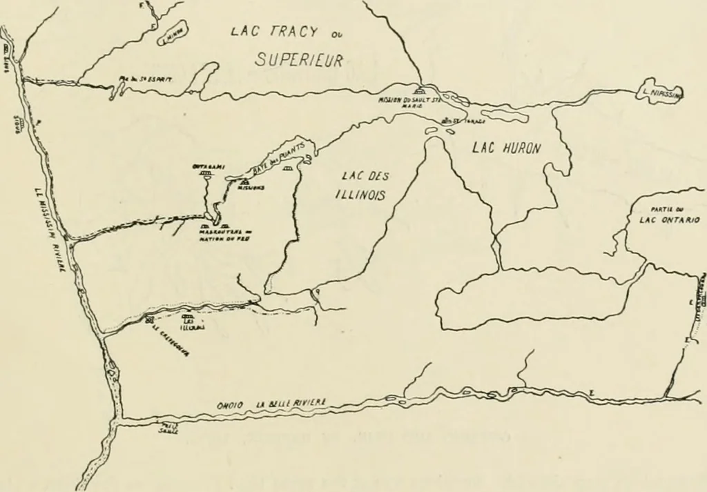 An illustration from Narrative and critical history of America, 1884, leaf 280