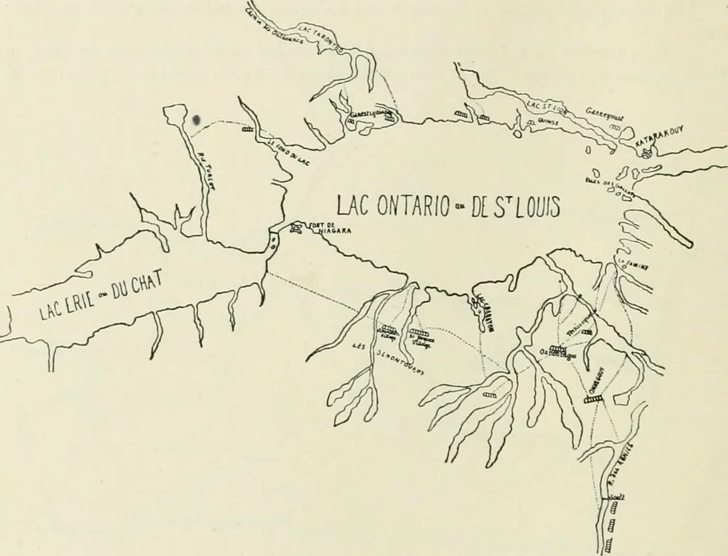 An illustration from Narrative and critical history of America, 1884, leaf 281