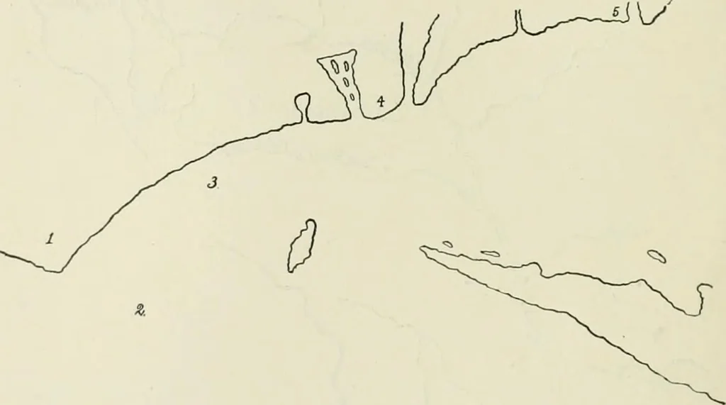 An illustration from Narrative and critical history of America, 1884, leaf 283