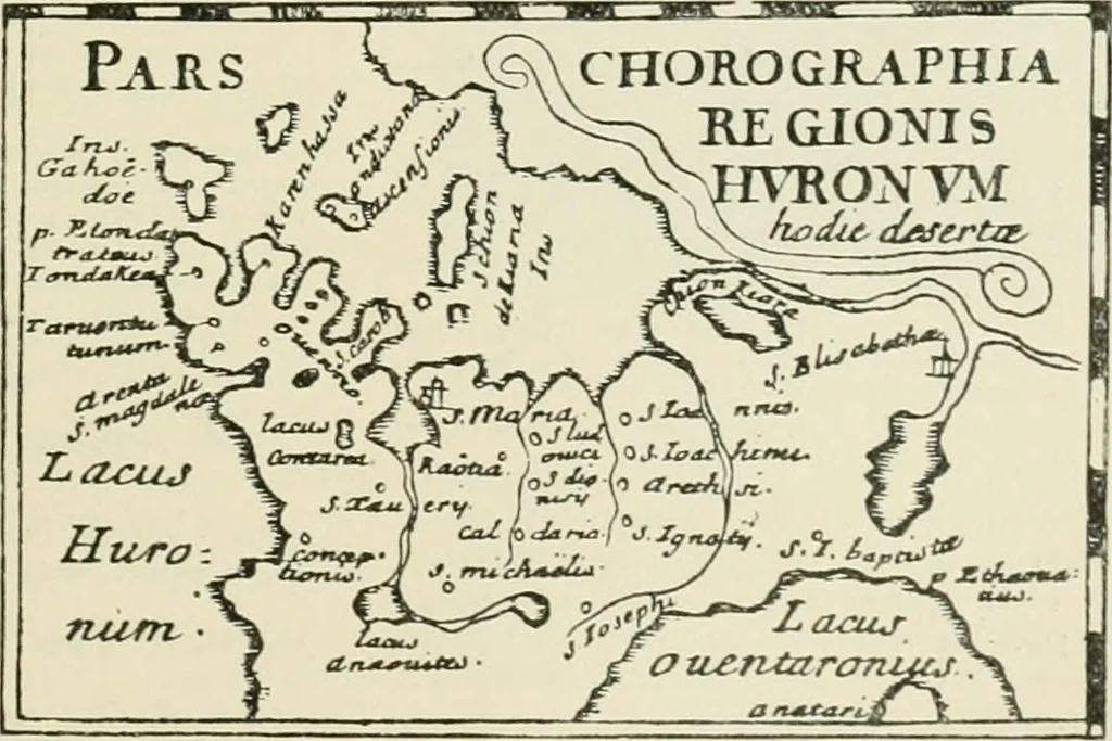 An illustration from Narrative and critical history of America, 1884, leaf 352