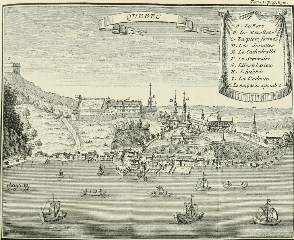 An illustration from Narrative and critical history of America, 1884, leaf 369