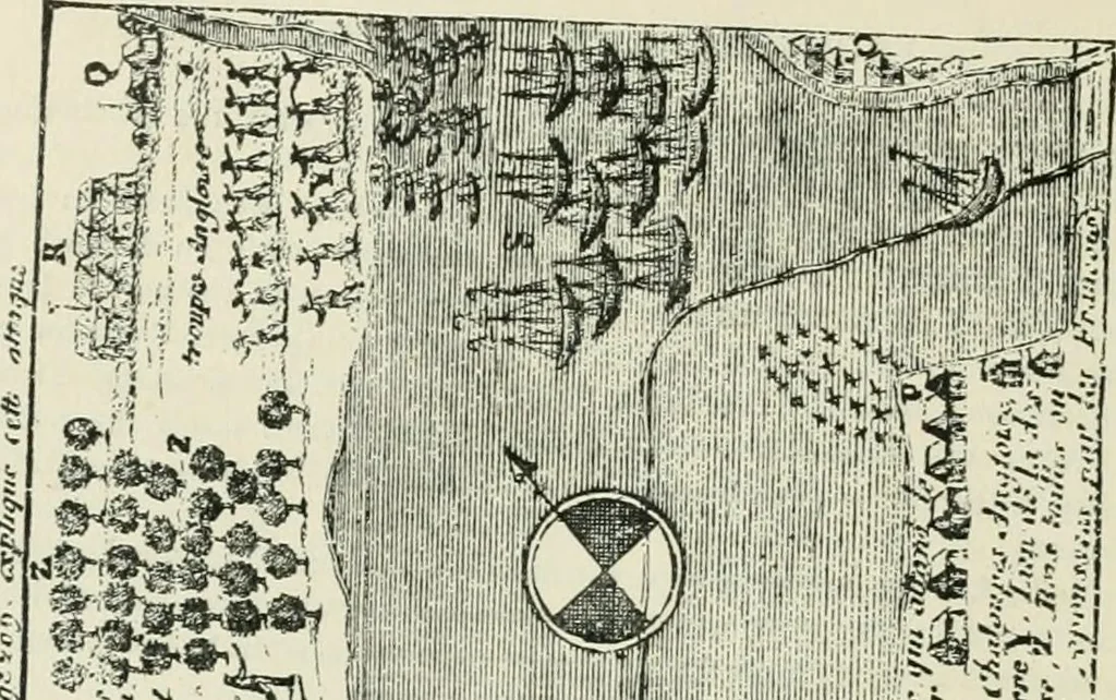 An illustration from Narrative and critical history of America, 1884, leaf 413