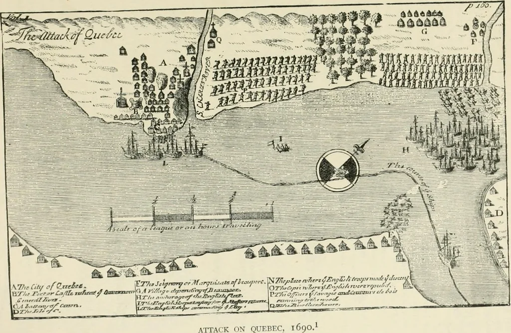 An illustration from Narrative and critical history of America, 1884, leaf 414