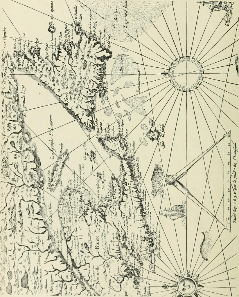 An illustration from Narrative and critical history of America, 1884, leaf 437