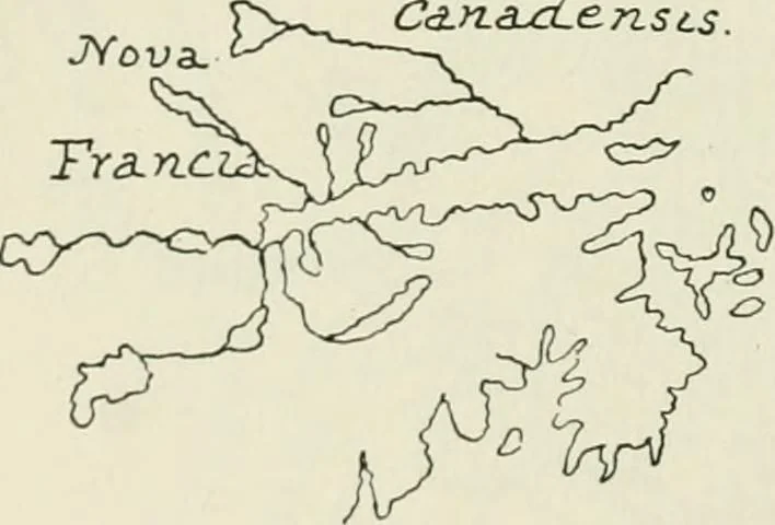 An illustration from Narrative and critical history of America, 1884, leaf 441