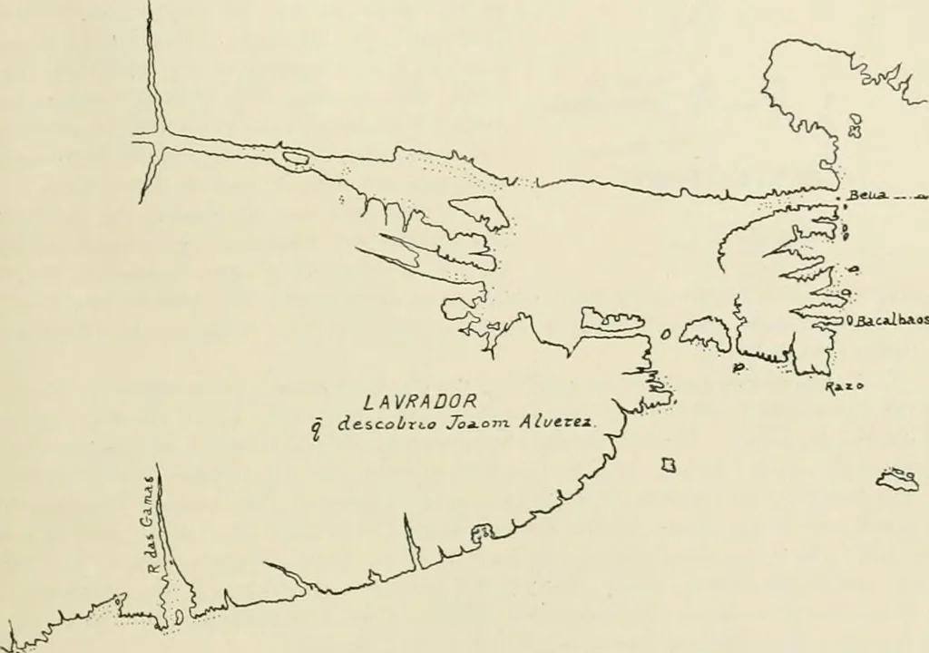 An illustration from Narrative and critical history of America, 1884, leaf 84