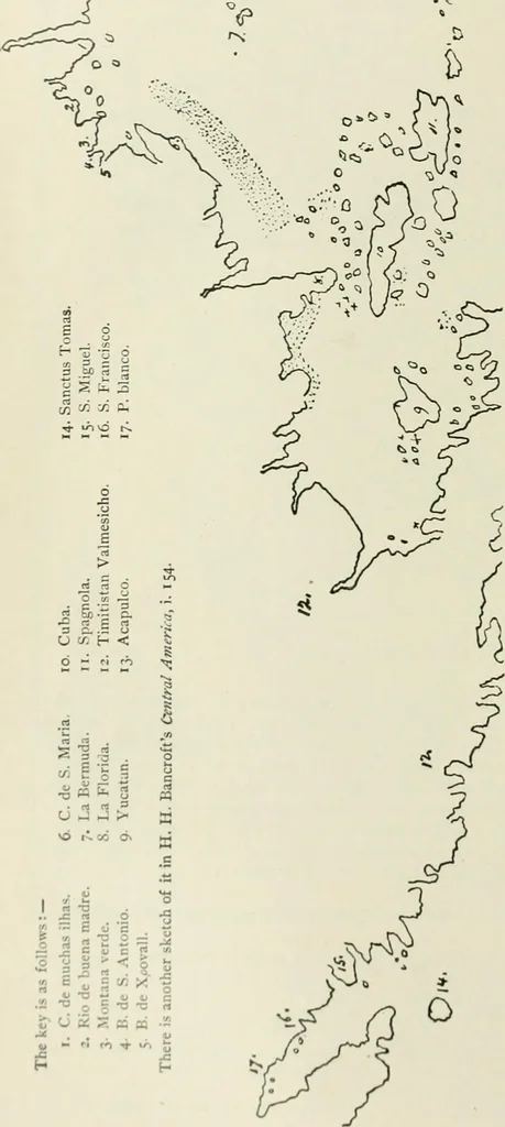 An illustration from Narrative and critical history of America, 1884, leaf 93