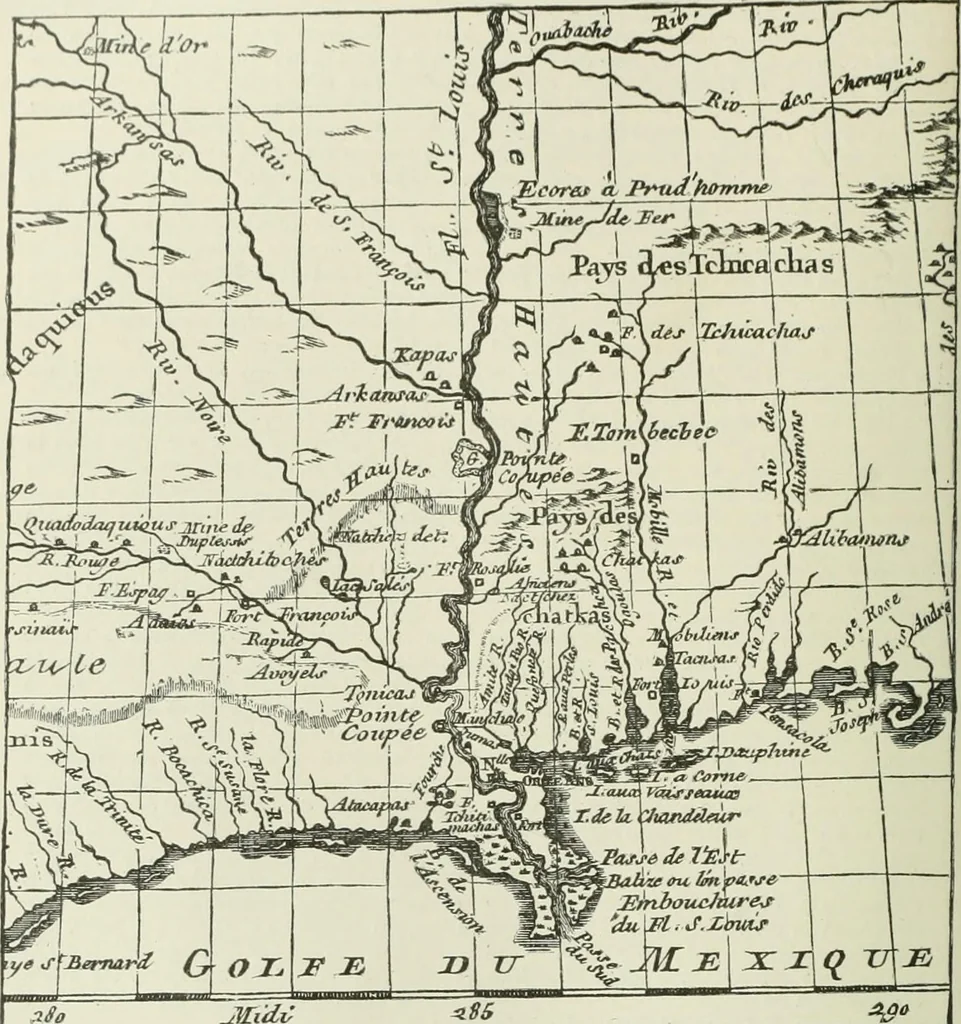 An illustration from Narrative and critical history of America, 1884, leaf 101