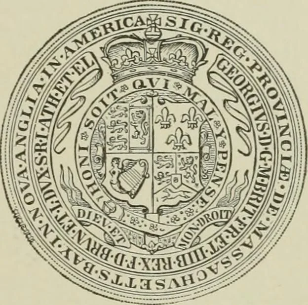 An illustration from Narrative and critical history of America, 1884, leaf 108