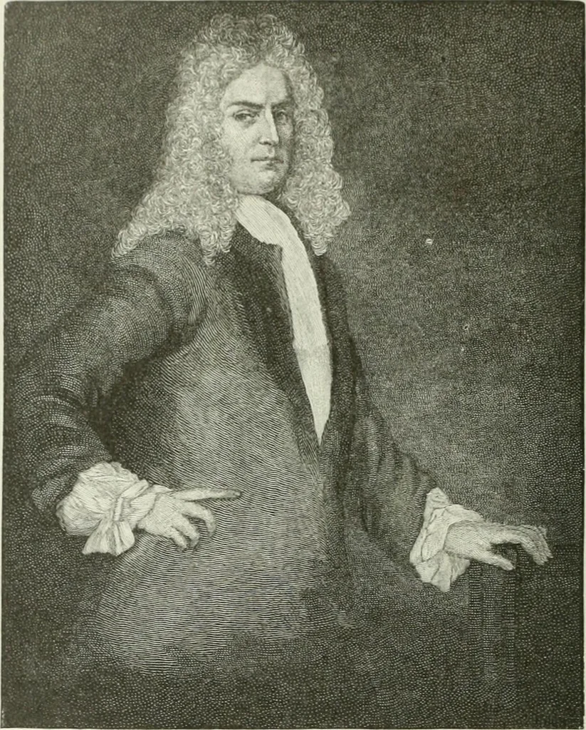 An illustration from Narrative and critical history of America, 1884, leaf 133