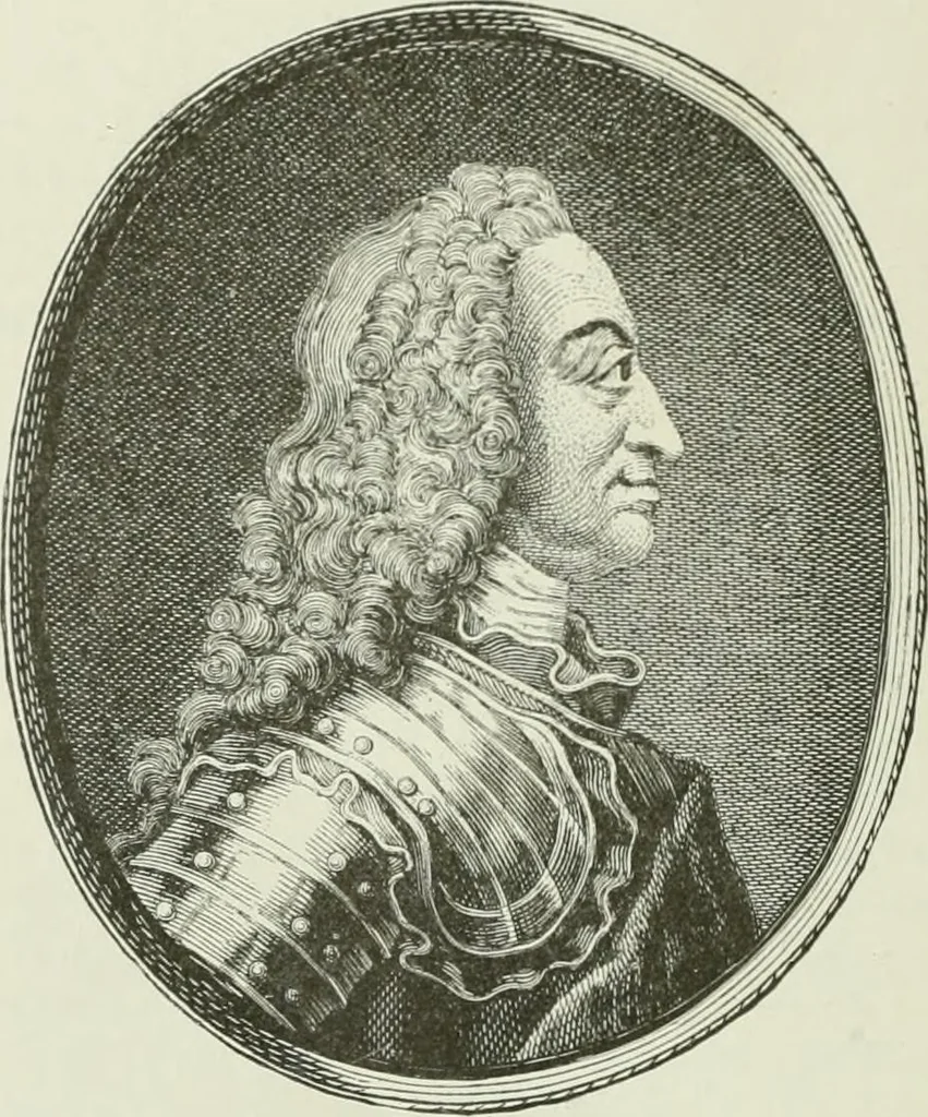 An illustration from Narrative and critical history of America, 1884, leaf 149