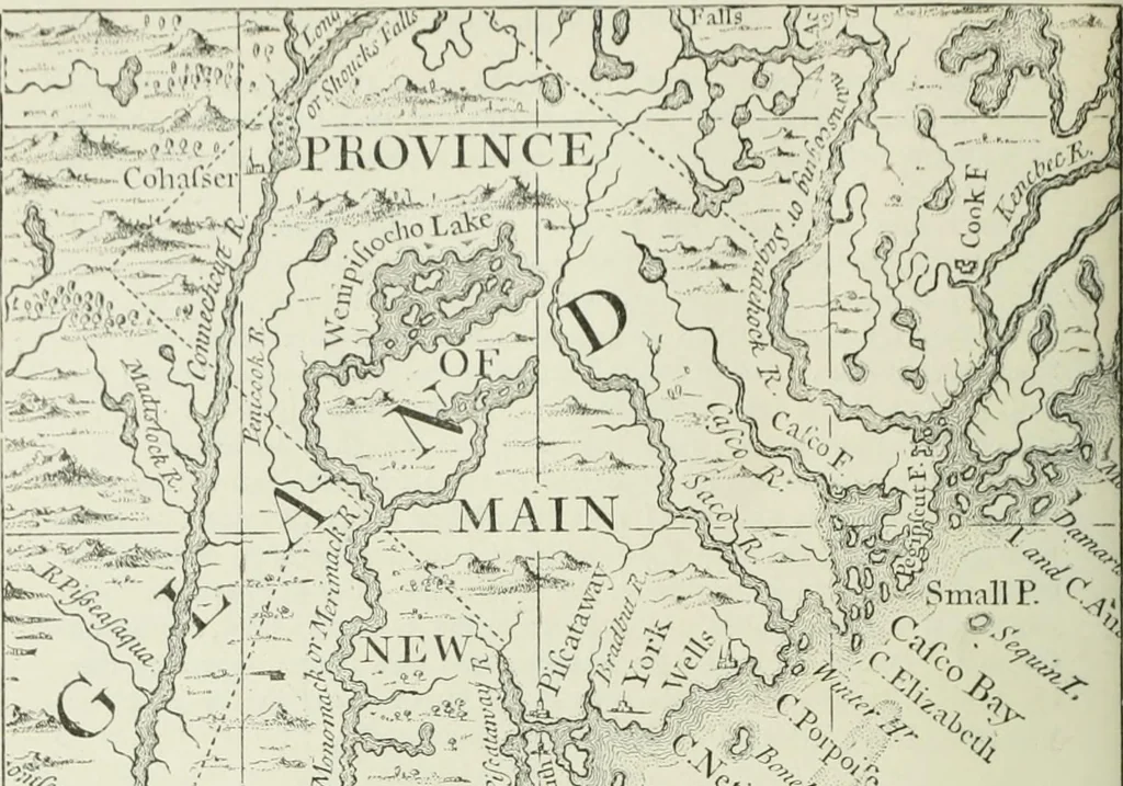 An illustration from Narrative and critical history of America, 1884, leaf 153