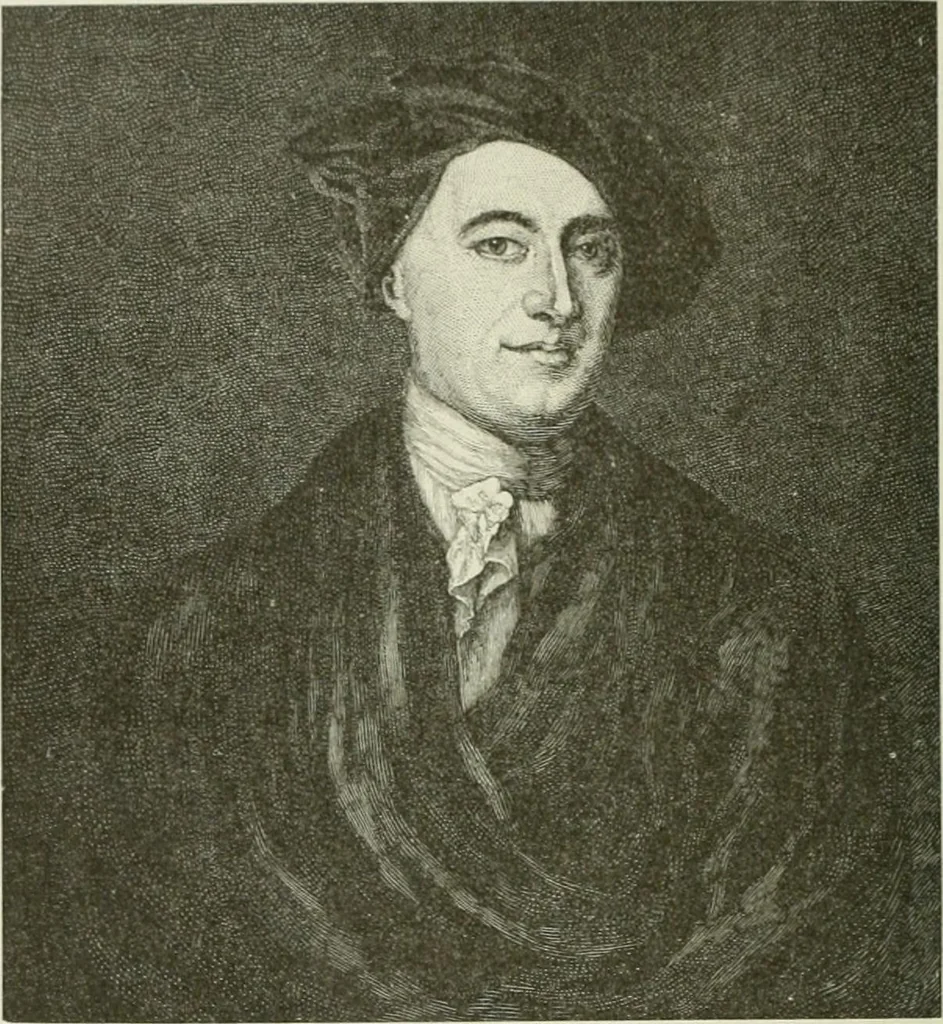 An illustration from Narrative and critical history of America, 1884, leaf 157