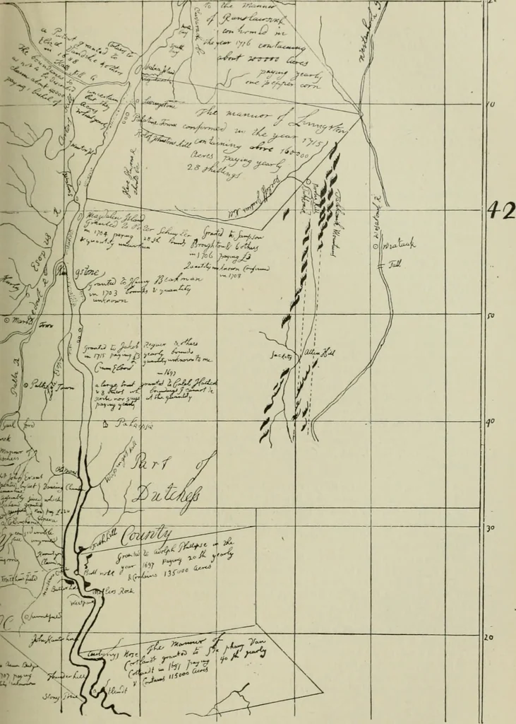 An illustration from Narrative and critical history of America, 1884, leaf 256