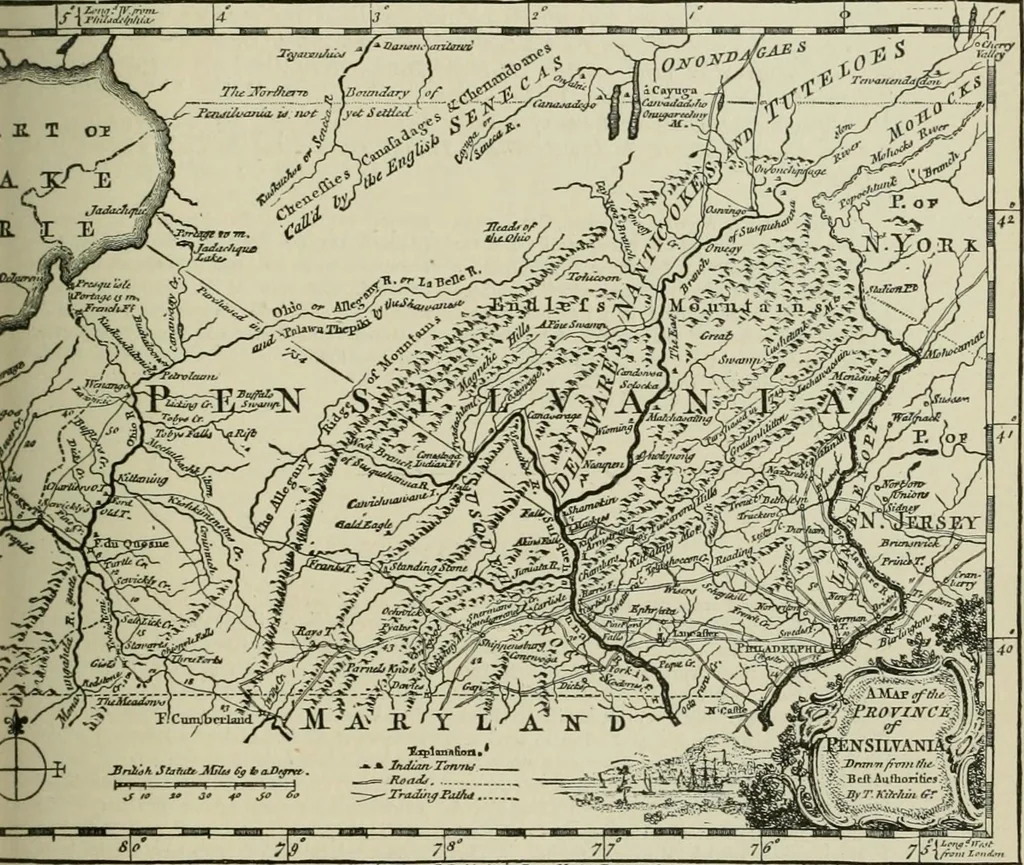 An illustration from Narrative and critical history of America, 1884, leaf 258