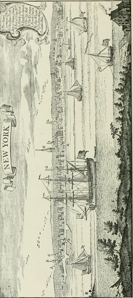 An illustration from Narrative and critical history of America, 1884, leaf 269