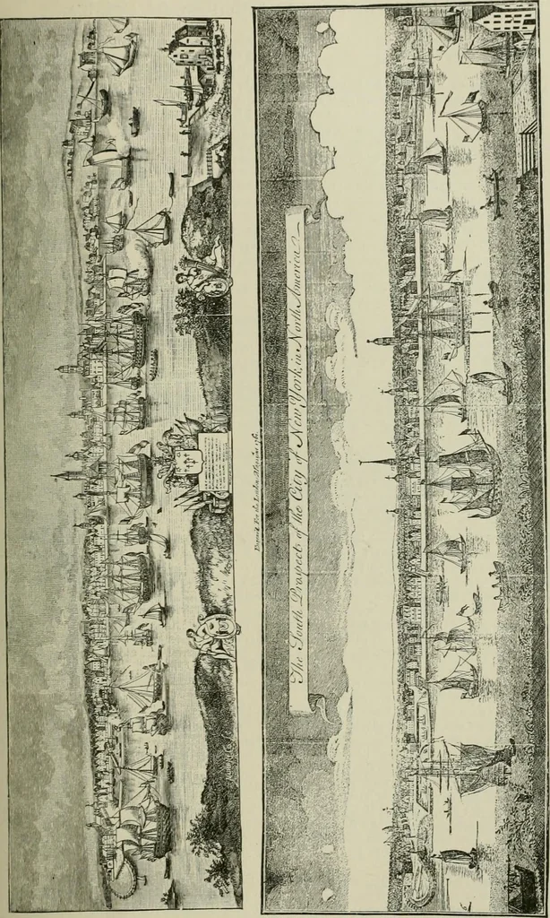 An illustration from Narrative and critical history of America, 1884, leaf 270