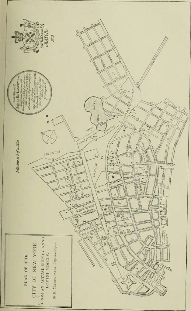 An illustration from Narrative and critical history of America, 1884, leaf 274