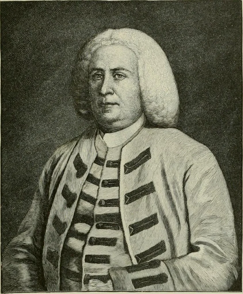 An illustration from Narrative and critical history of America, 1884, leaf 288
