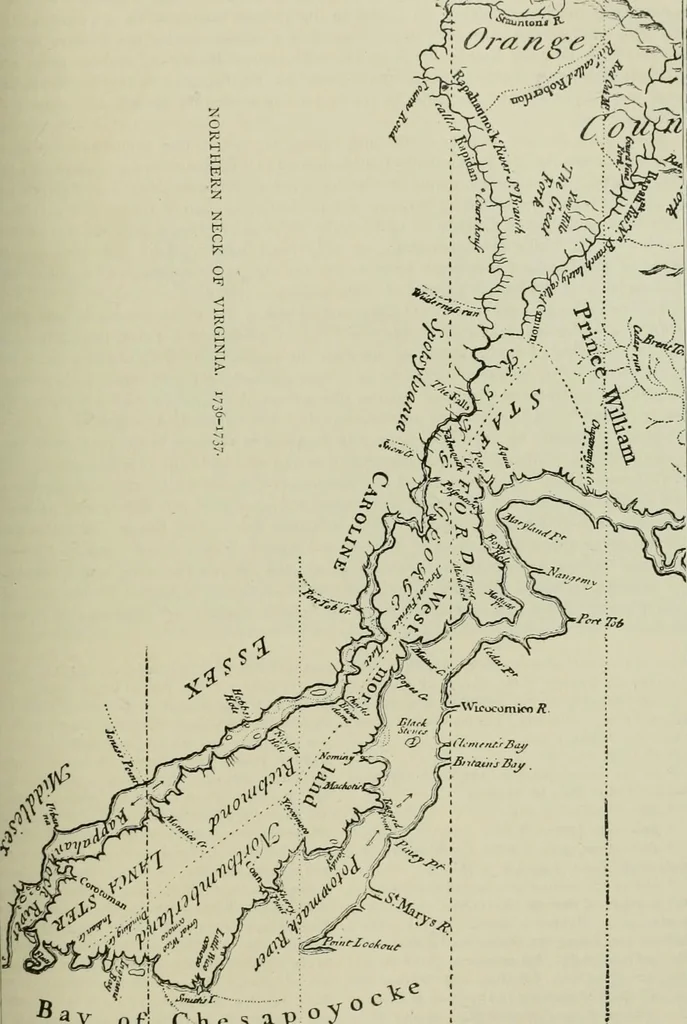 An illustration from Narrative and critical history of America, 1884, leaf 298