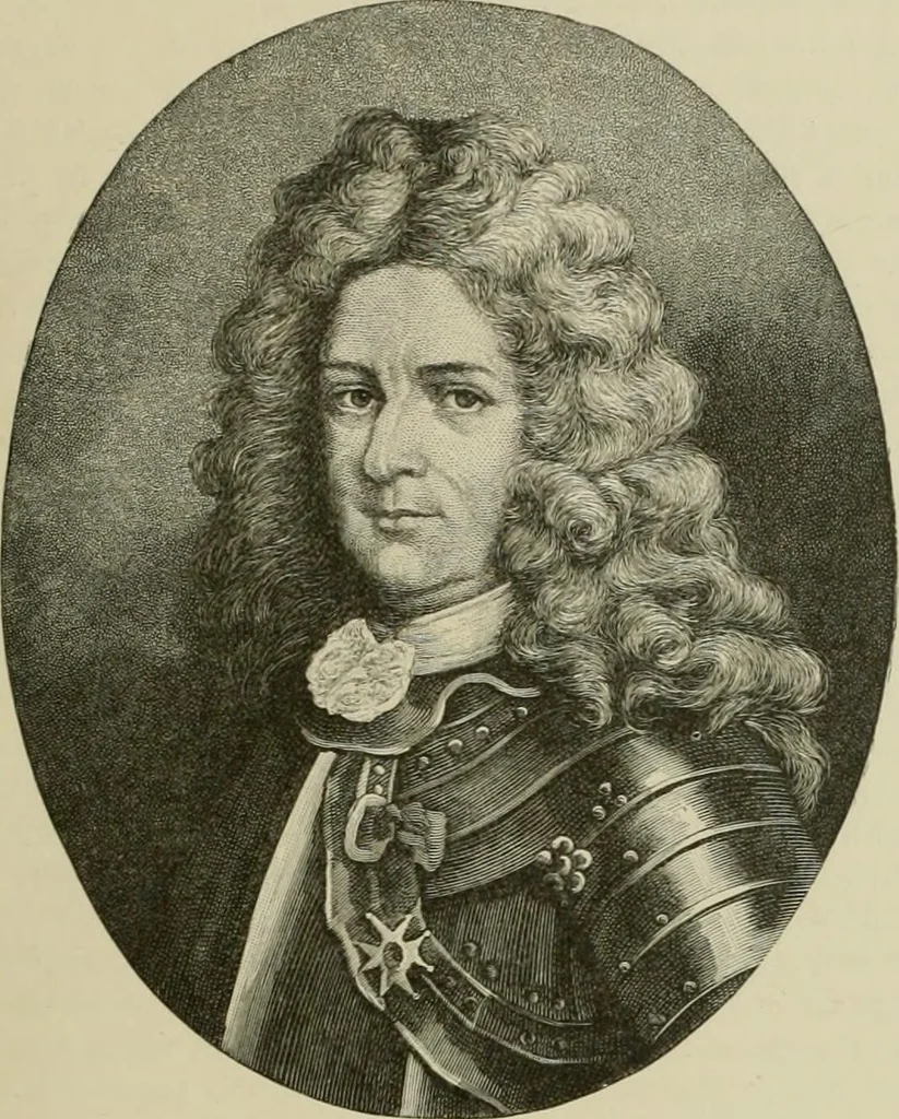 An illustration from Narrative and critical history of America, 1884, leaf 30