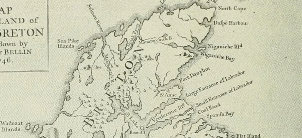 An illustration from Narrative and critical history of America, 1884, leaf 463
