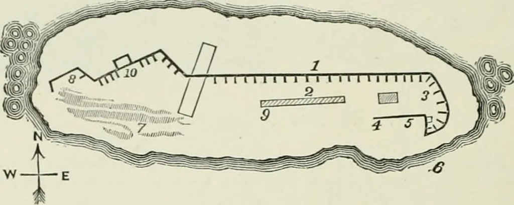 An illustration from Narrative and critical history of America, 1884, leaf 471