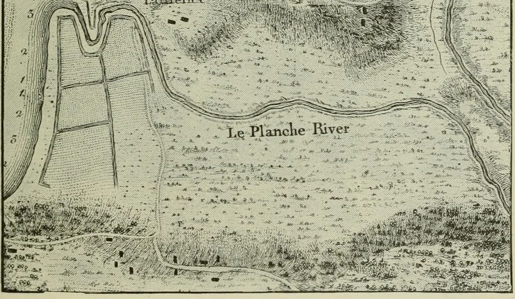An illustration from Narrative and critical history of America, 1884, leaf 476