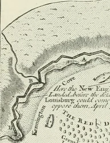 An illustration from Narrative and critical history of America, 1884, leaf 491