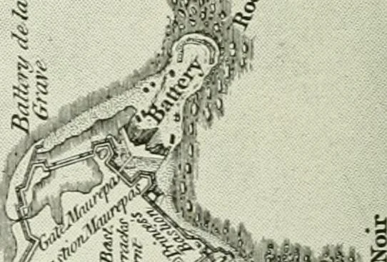 An illustration from Narrative and critical history of America, 1884, leaf 493