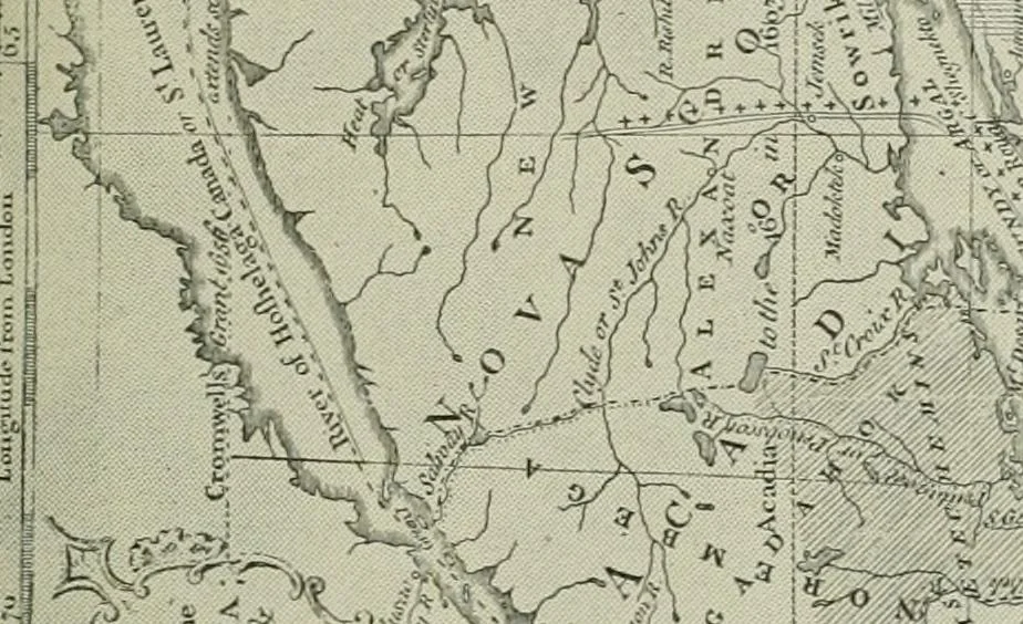 An illustration from Narrative and critical history of America, 1884, leaf 502