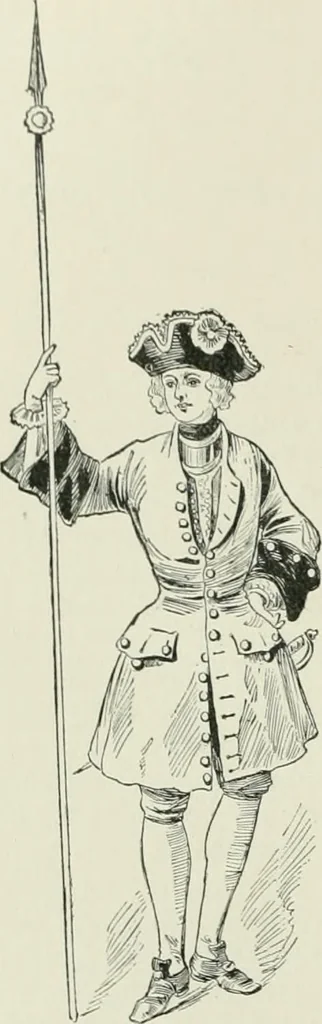 An illustration from Narrative and critical history of America, 1884, leaf 507