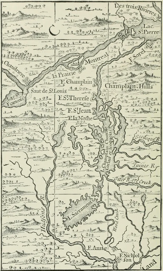 An illustration from Narrative and critical history of America, 1884, leaf 509