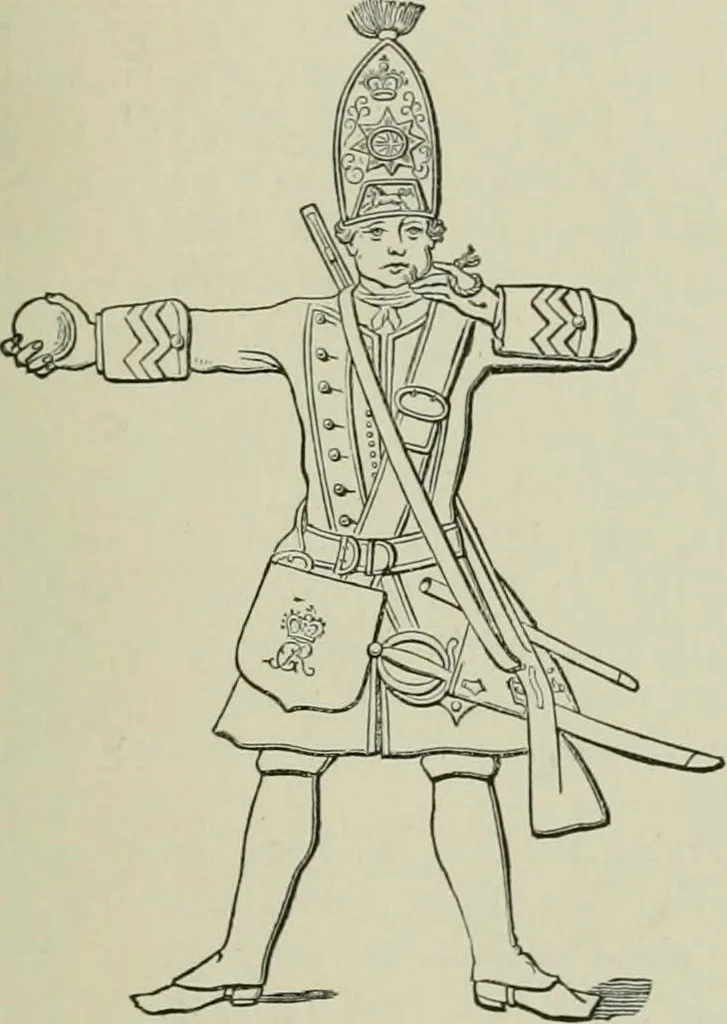 An illustration from Narrative and critical history of America, 1884, leaf 512