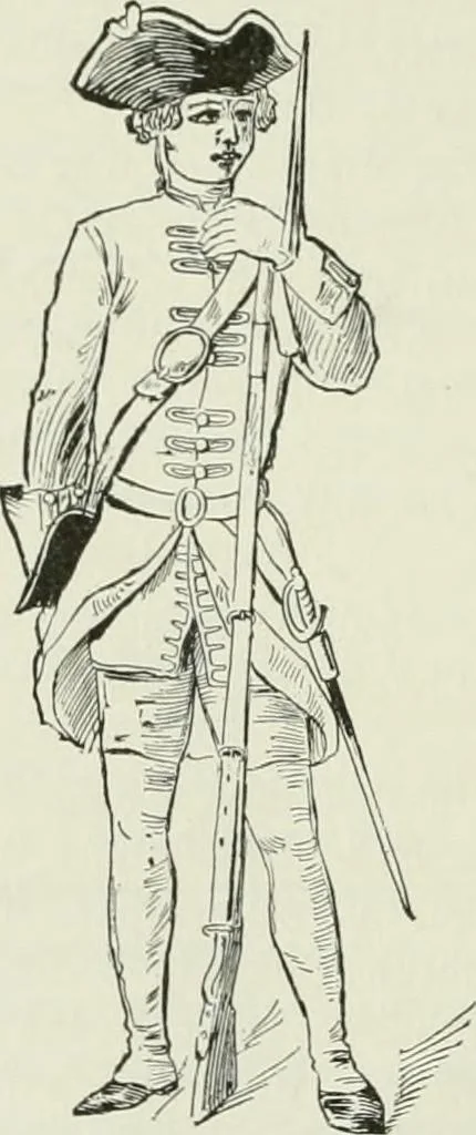 An illustration from Narrative and critical history of America, 1884, leaf 519