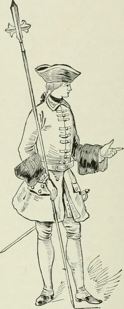 An illustration from Narrative and critical history of America, 1884, leaf 519