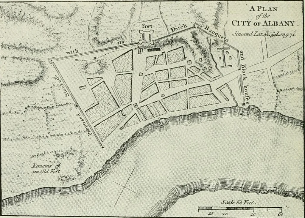 An illustration from Narrative and critical history of America, 1884, leaf 531