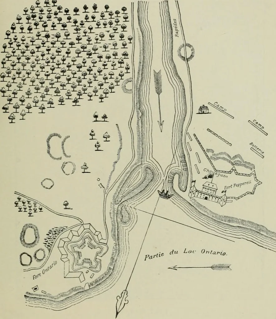 An illustration from Narrative and critical history of America, 1884, leaf 534