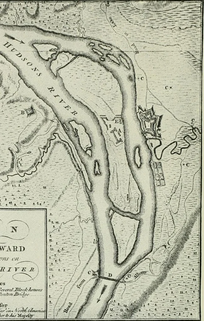 An illustration from Narrative and critical history of America, 1884, leaf 535