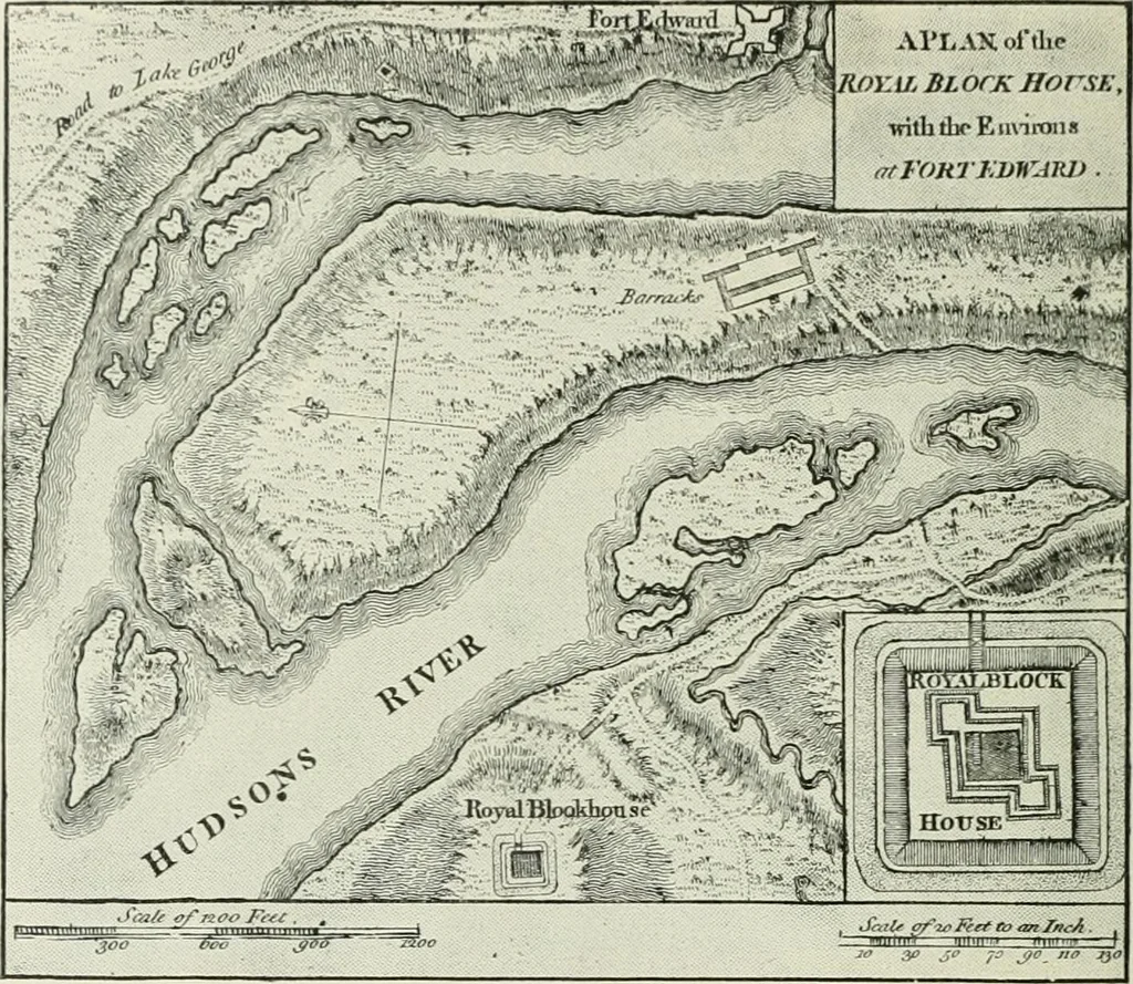 An illustration from Narrative and critical history of America, 1884, leaf 537
