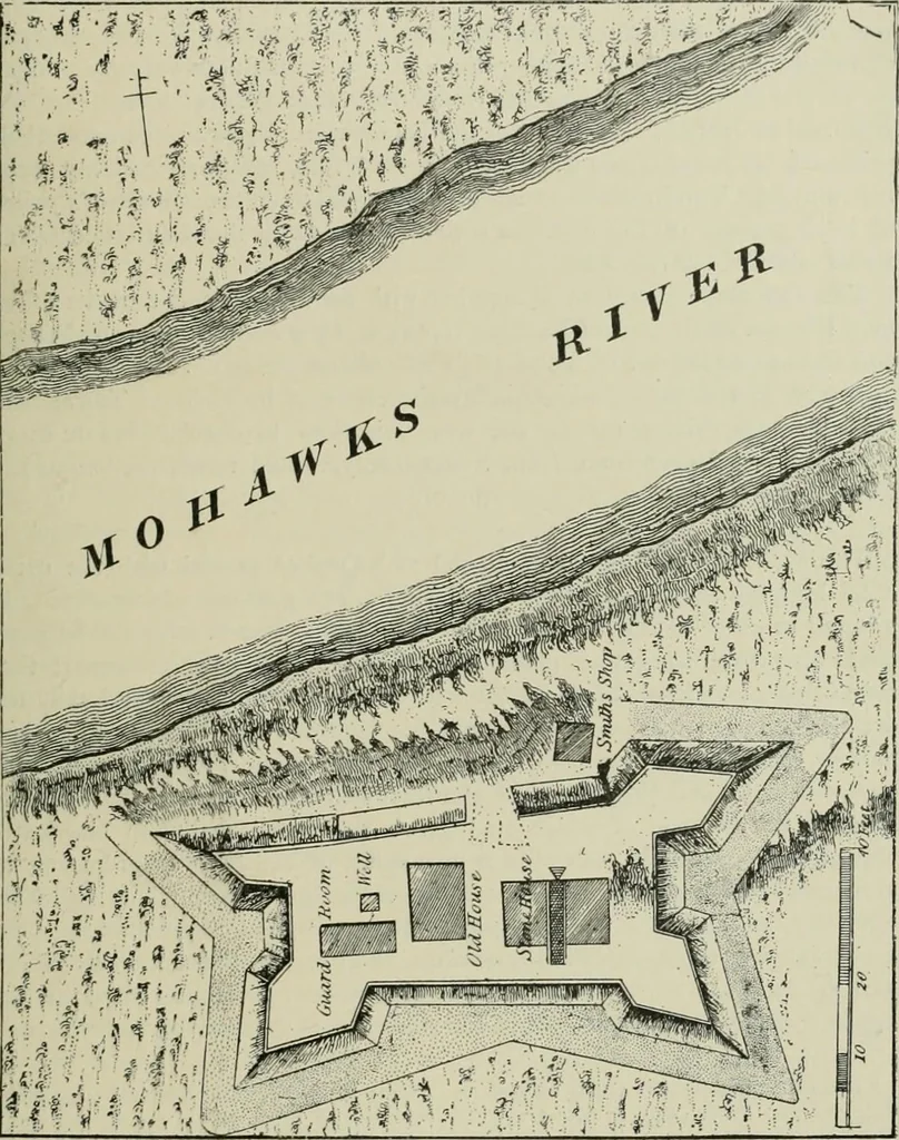 An illustration from Narrative and critical history of America, 1884, leaf 542