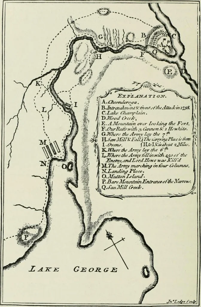 An illustration from Narrative and critical history of America, 1884, leaf 547