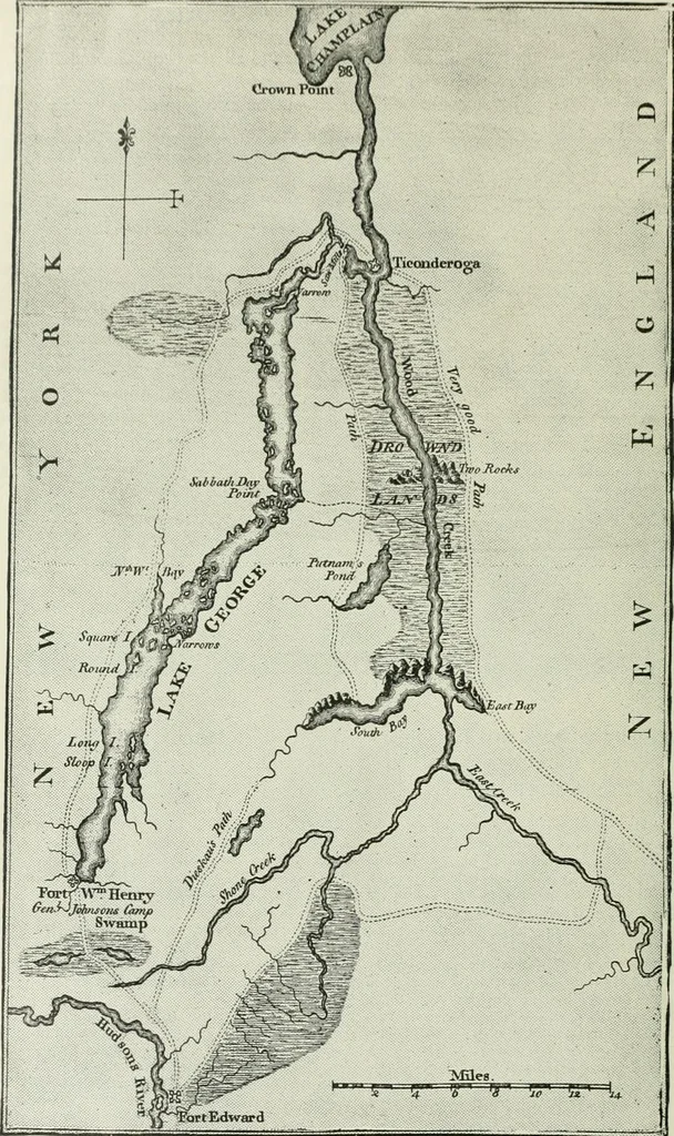 An illustration from Narrative and critical history of America, 1884, leaf 549
