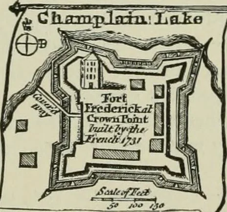 An illustration from Narrative and critical history of America, 1884, leaf 560