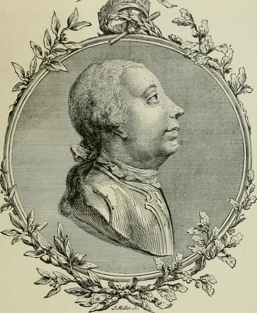 An illustration from Narrative and critical history of America, 1884, leaf 564