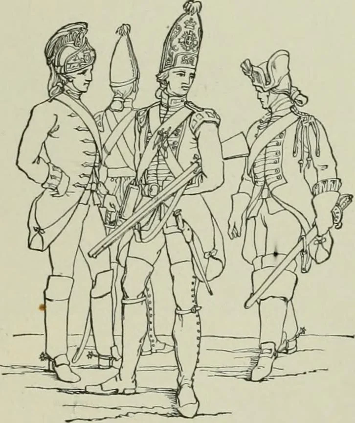 An illustration from Narrative and critical history of America, 1884, leaf 570