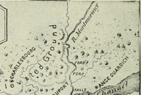 An illustration from Narrative and critical history of America, 1884, leaf 575