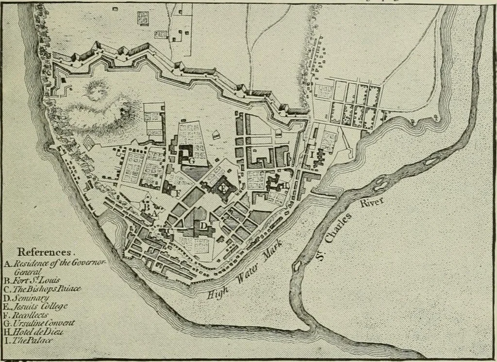 An illustration from Narrative and critical history of America, 1884, leaf 576