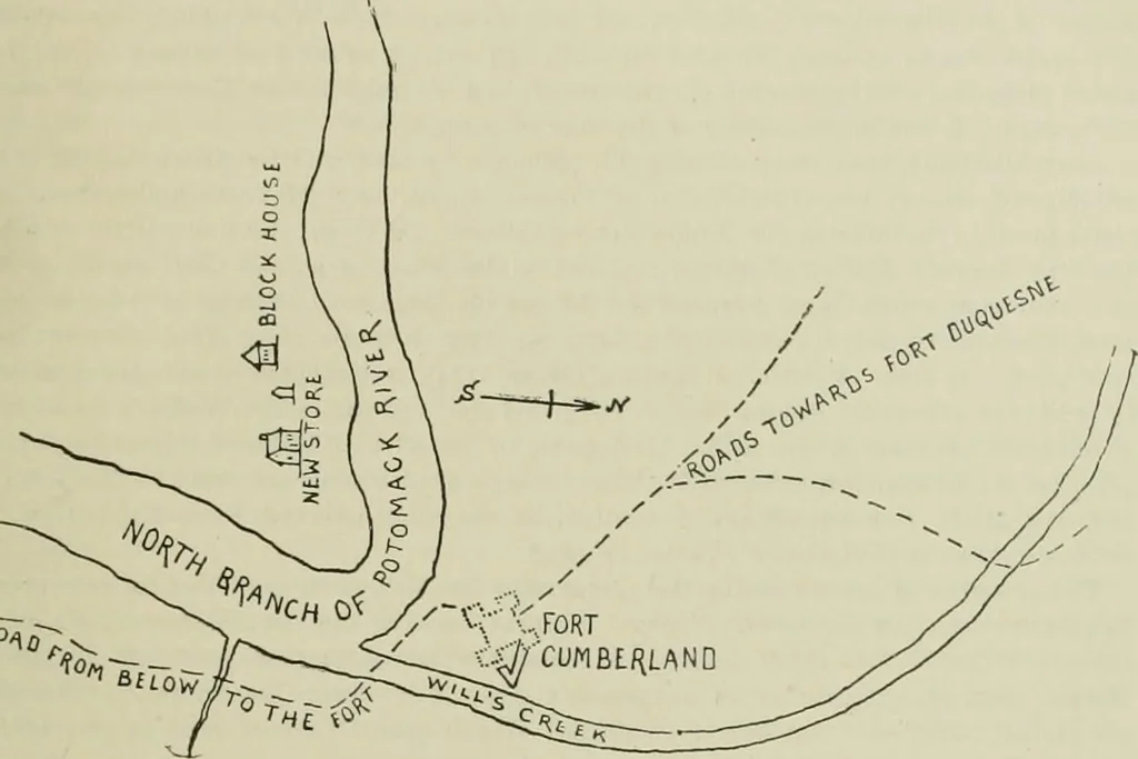 An illustration from Narrative and critical history of America, 1884, leaf 600
